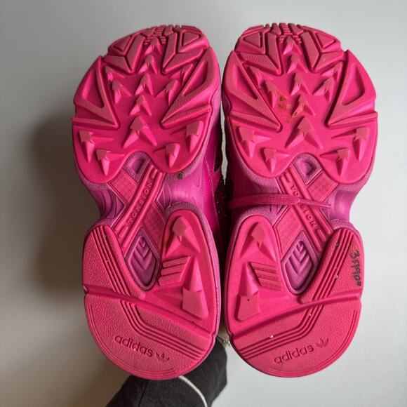 Genuine Woman's Adidas Originals Falcon Shock Pink Glitter W SZ 5 US. - Picture 15 of 16